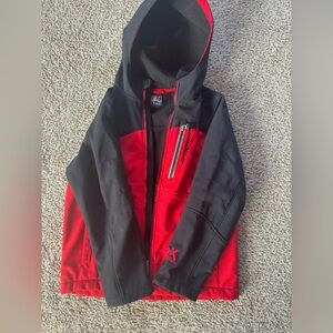 ZeroXposur Kids Red and Black Jacket